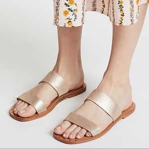 Joie Bannerly gold sandal Size 39.5